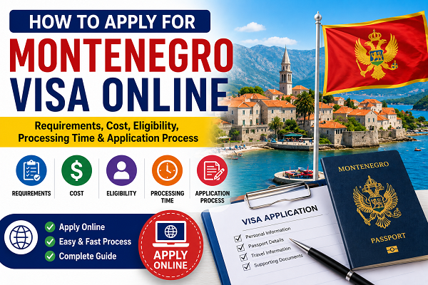 Read more about the article Montenegro Visa Apply from Bangladesh— Complete Guide Step by Step