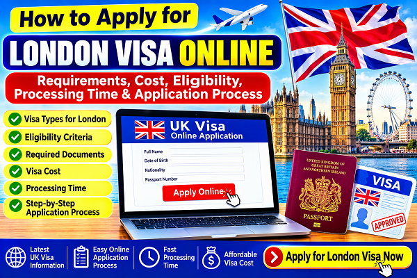 Read more about the article London Work Permit Visa From Bangladesh with Application Process form online